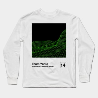 Tomorrow's Modern Boxes / Minimalist Style Graphic Artwork Design Long Sleeve T-Shirt